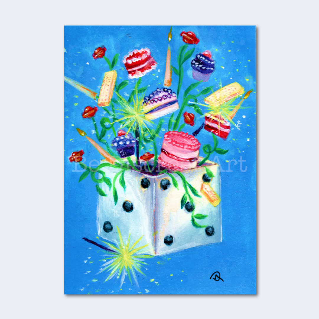 Sweetly Bouquet Mini Print