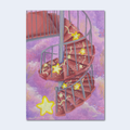 Falling Stars Mini Art Print