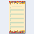 Blazing Change Butterfly List Pad