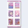 Dreamy Wonder Polaroid Sticker Sheet