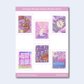Dreamy Wonder Stamp Sticker Sheet