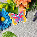 Blazing Change Butterfly Die Cut Sticker