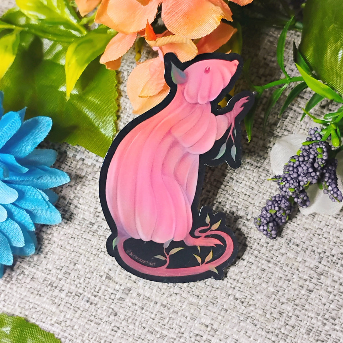 Pumpkin Pest Die Cut Sticker