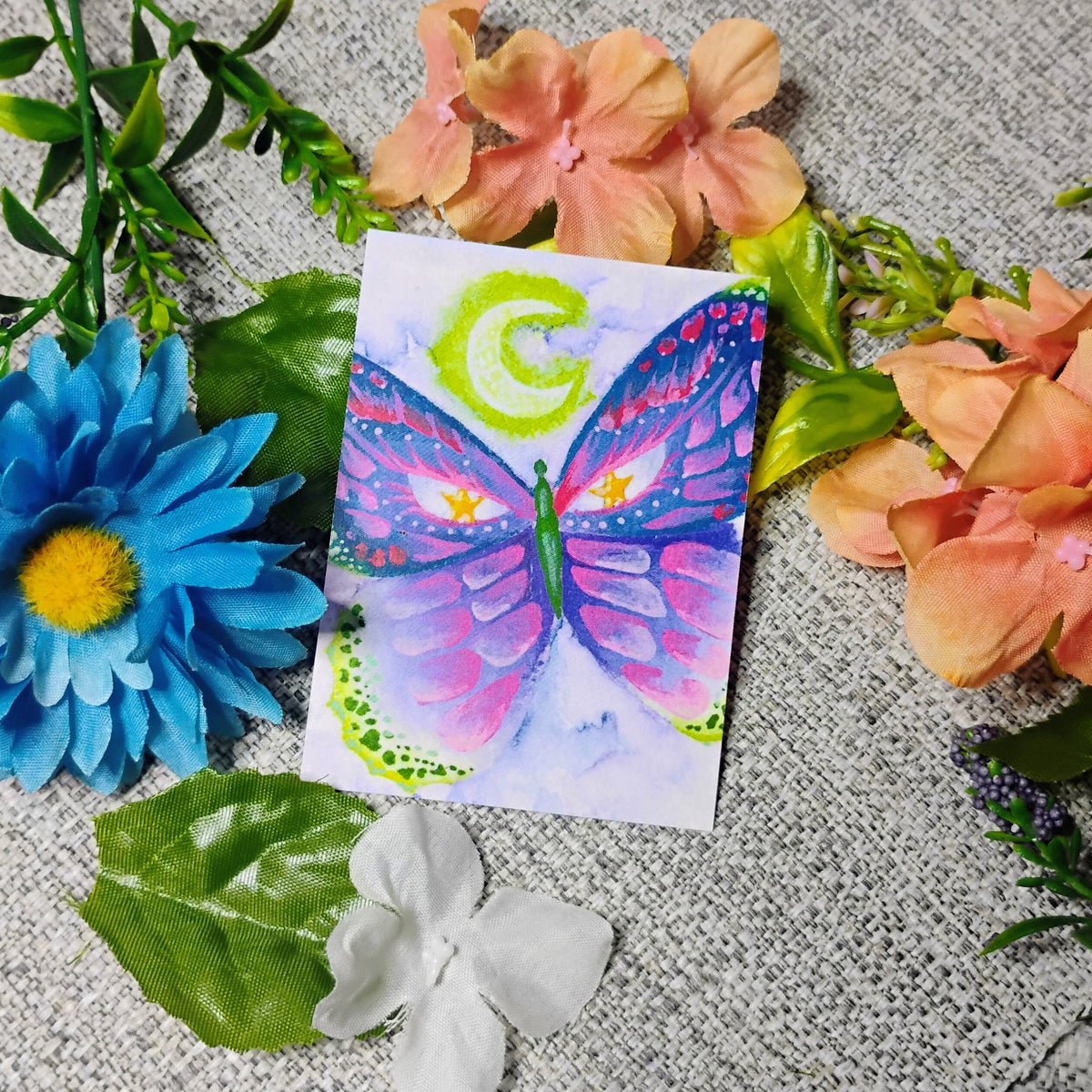 Quiet Change Butterfly Mini Art Print