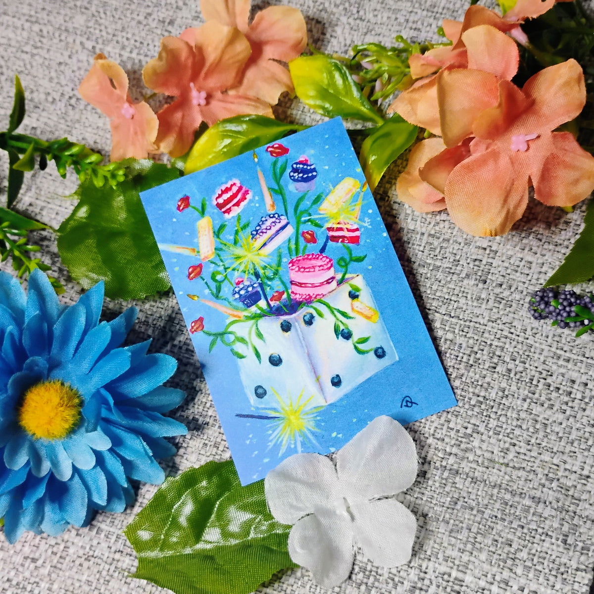 Sweetly Bouquet Mini Print