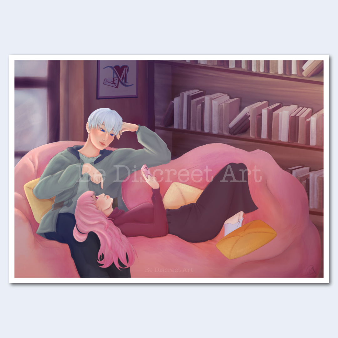 More Than Words (Meet Cute Monthly) Art Print
