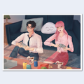 Nerds in Love (Meet Cute Monthly) Art Print