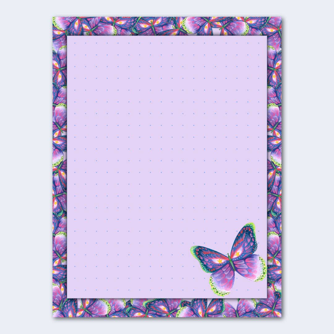 Quiet Change Large Notepad