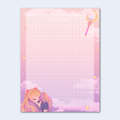 Sleeping Guardian Notepad Set