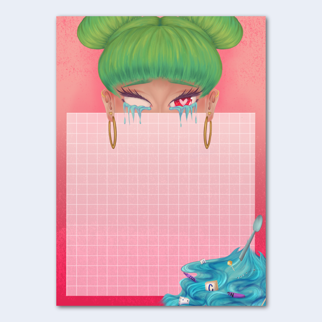 Spoon Girl Notepad