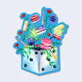 Sweetly Bouquet Die Cut Sticker