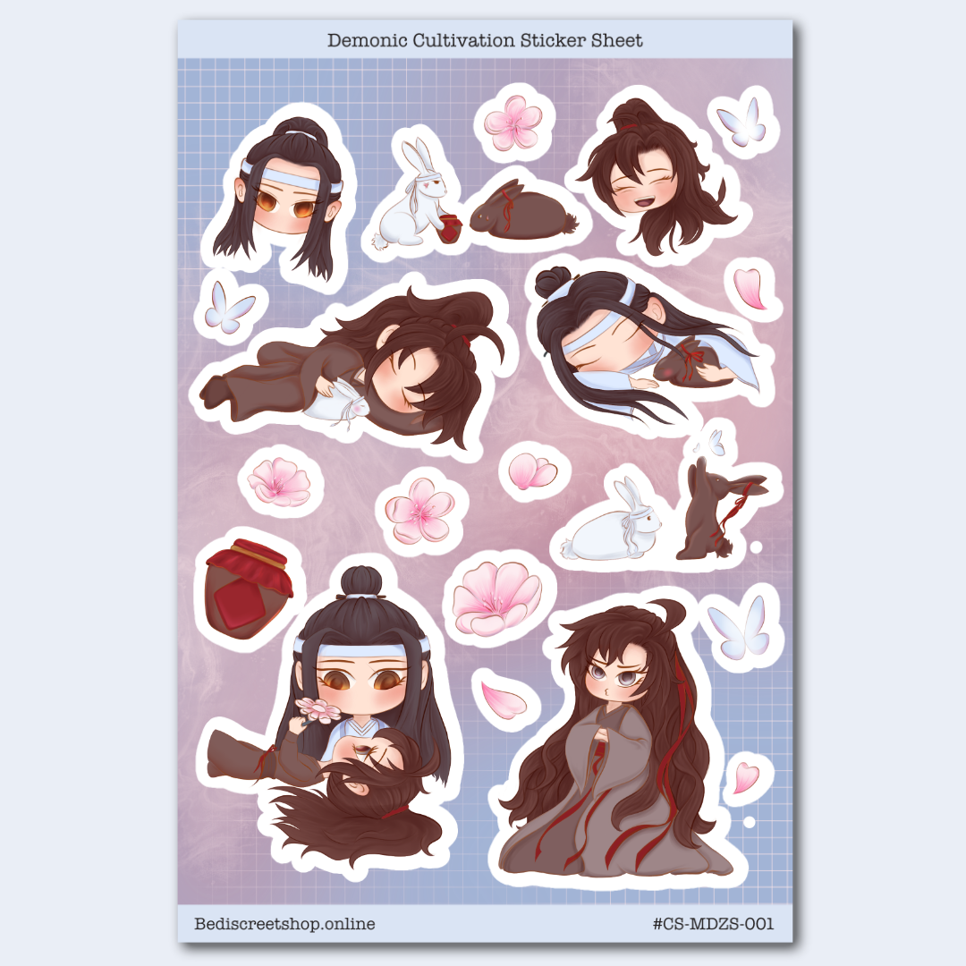 Bunny Lovers Sticker Sheet